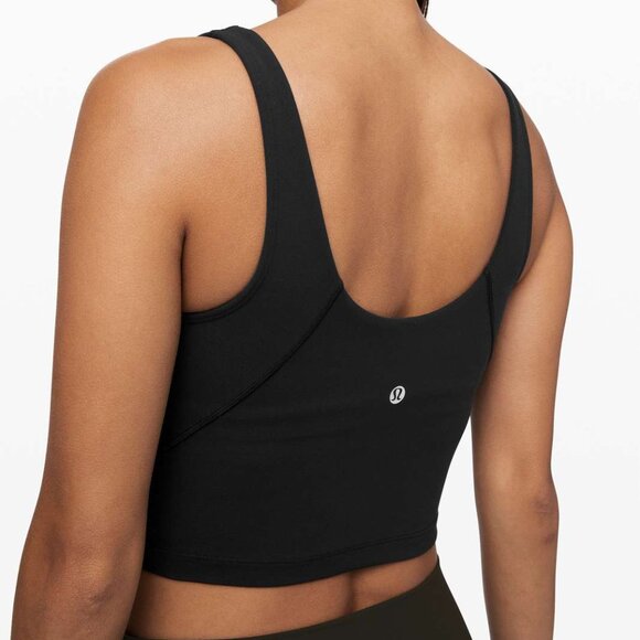Lululemon Align Tank- Black Cropped Athletic Tank- Size 2 - Picture 5 of 9